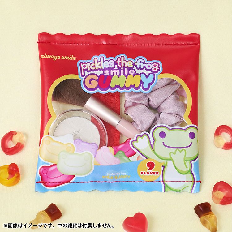 Pickles the Frog Pouch Smile Gummy Japan 2025