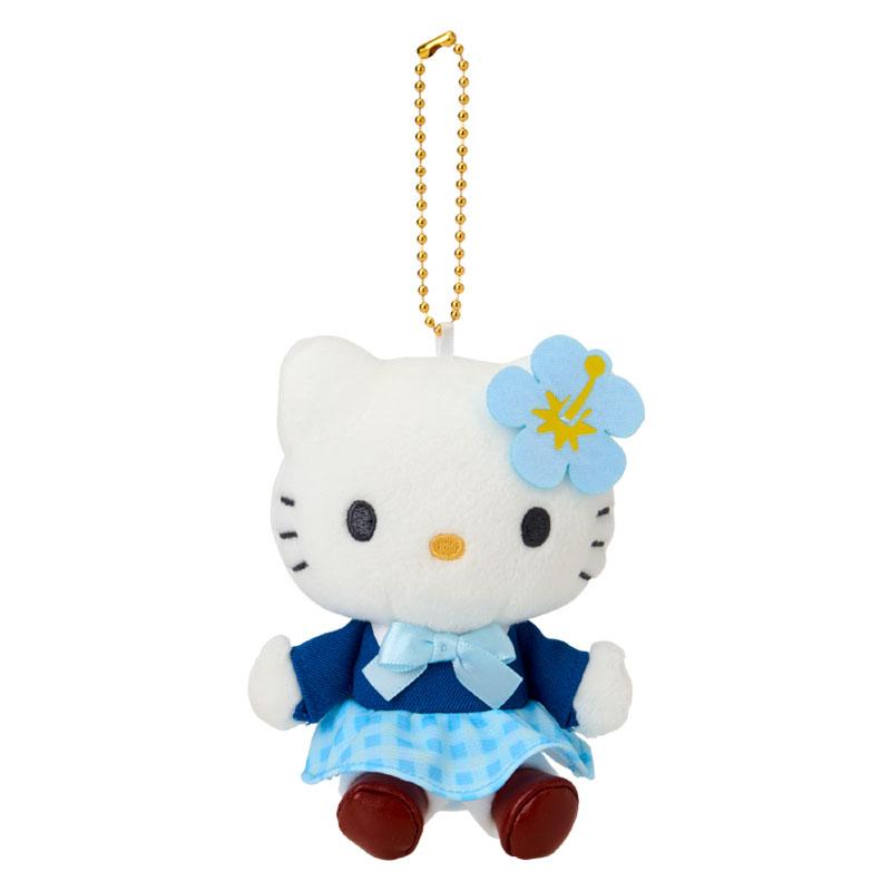 Hello Kitty Plush Keychain Heisei Gal Blue Sanrio Japan 2025