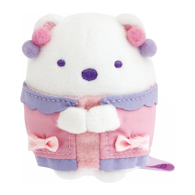 らくまくま  Sumikko Gurashi Shirokuma Bear mini Tenori Plush Doll City