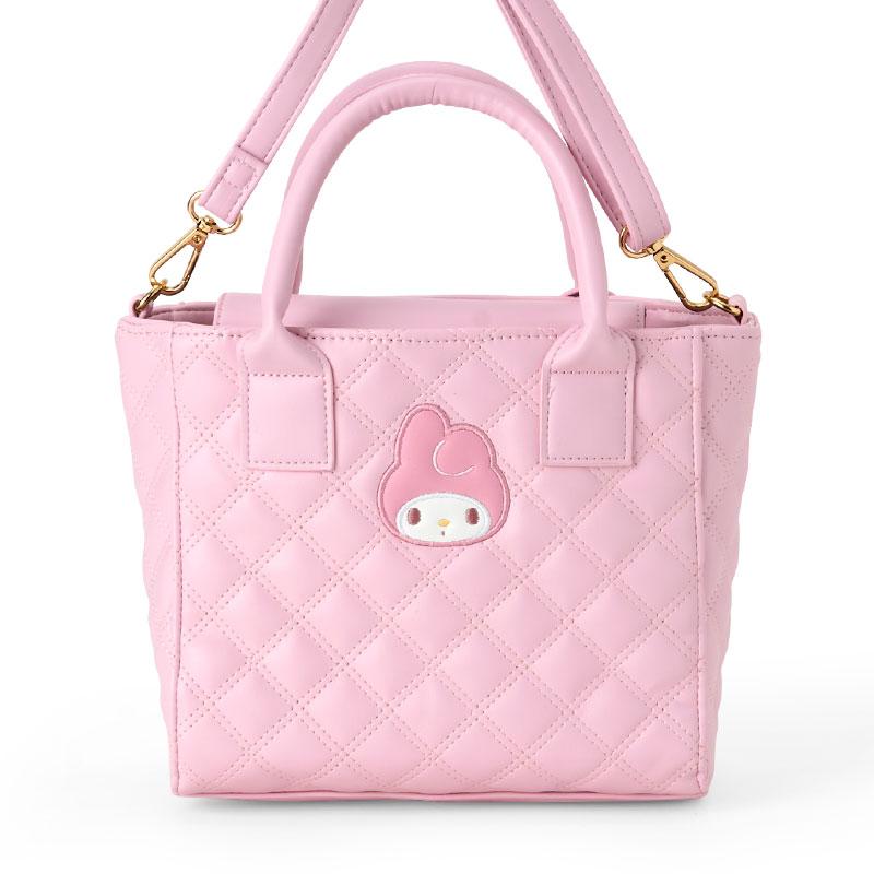 My Melody Quilt 2WAY Shoulder mini Tote Bag Sanrio Japan 2024