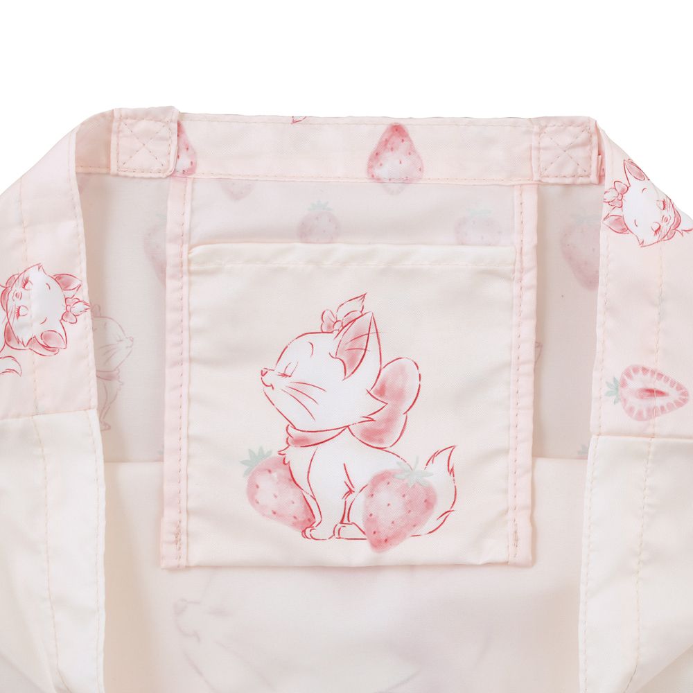 The Aristocats Marie Cat Eco Shopping Tote Bag STRAWBERRY Disney Store Japan