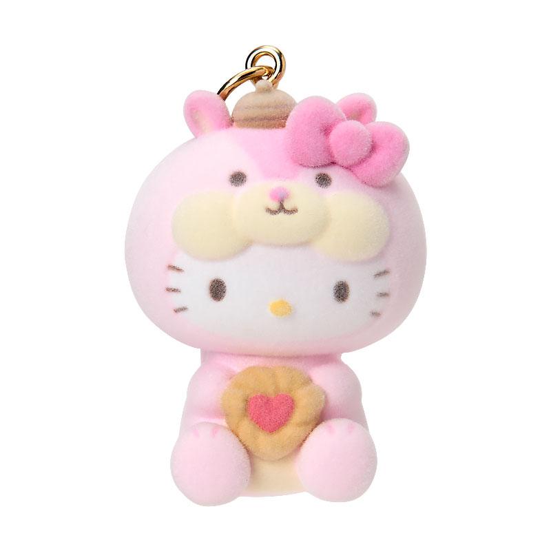 Hello Kitty Keychain Key Holder Tail Fluffy Squirrel Sanrio Japan 2025