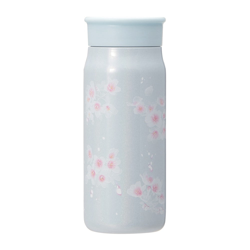 Starbucks Japan SAKURA 2025 Stainless Bottle Pale Blue 355ml Tumbler