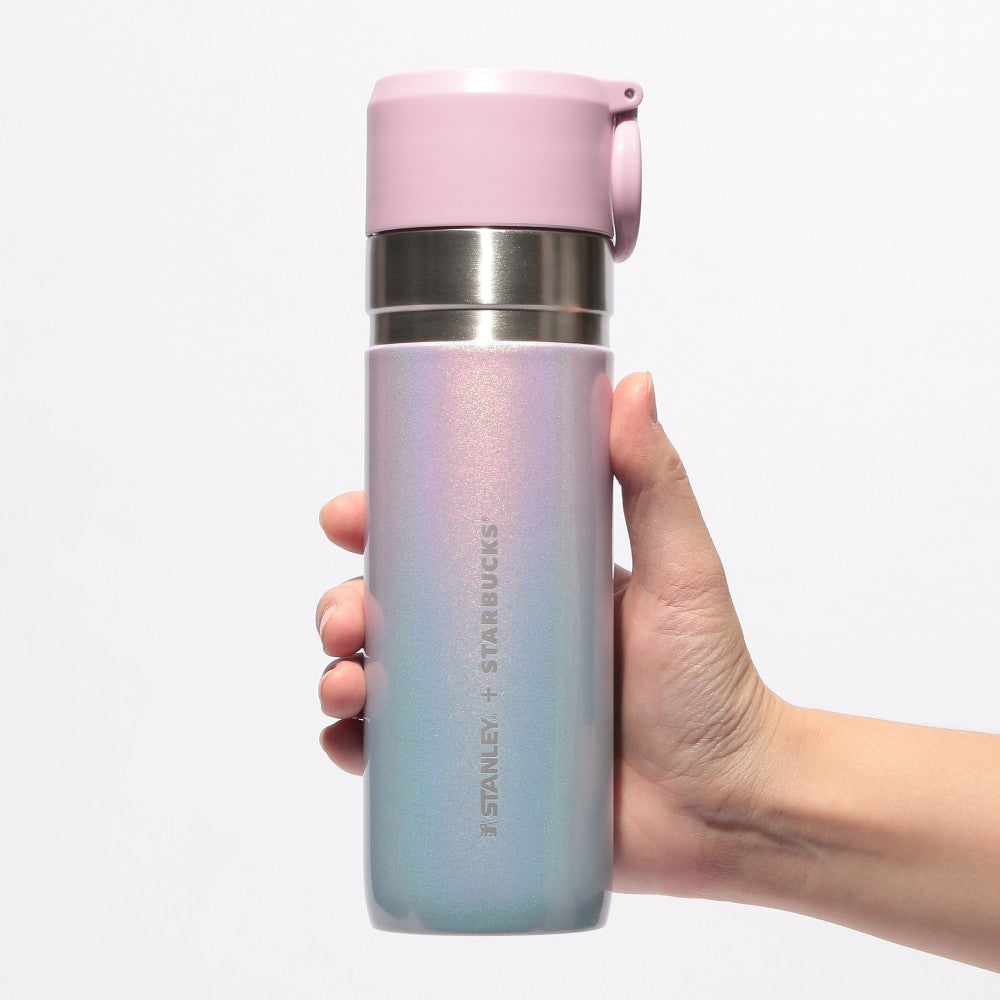 Stainless Bottle STANLEY gradient blue pink 473ml Starbucks Japan New Year 2025