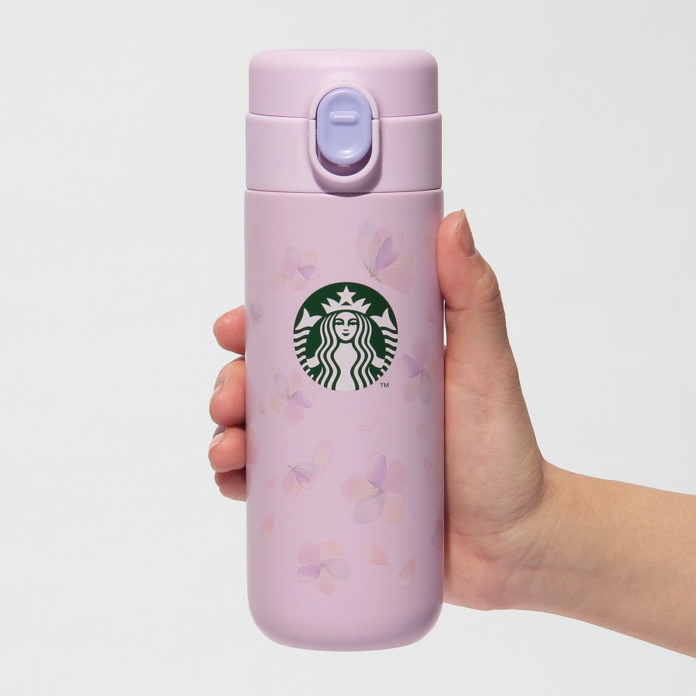 Starbucks Japan SAKURA 2025 Stainless Bottle Purple 381ml Tumbler