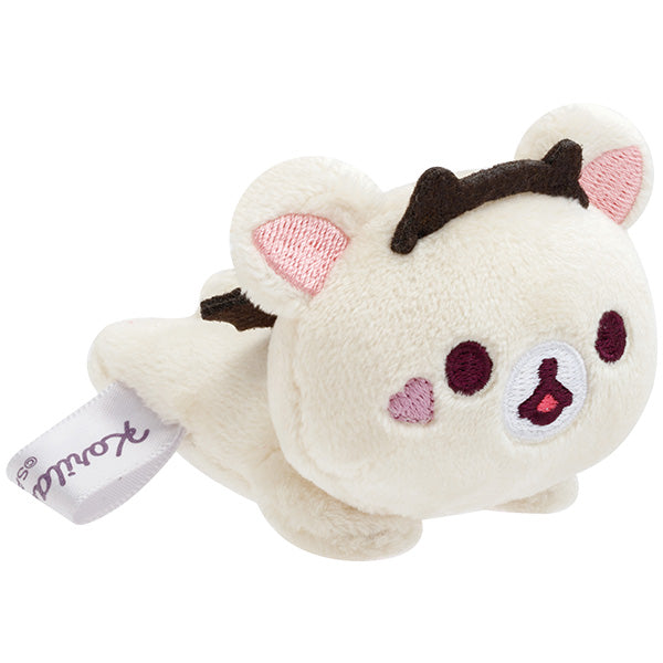 Korilakkuma mini Tenori Plush Doll Lying Down Little Devil San-X Japan 2025