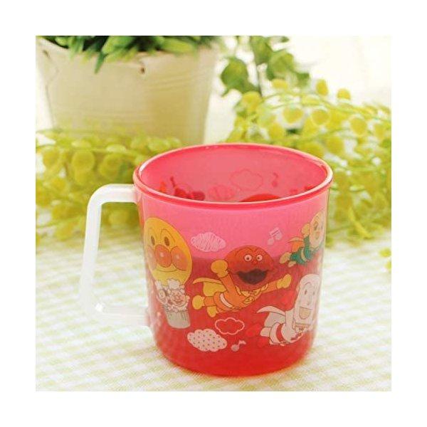 Anpanman Plastic Mug Cup 210ml Red Japan