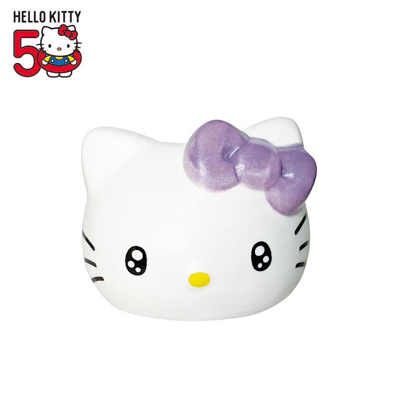 Hello Kitty 50th Anniversary Porcelain Pen Stand Purple Sanrio Japan 2024