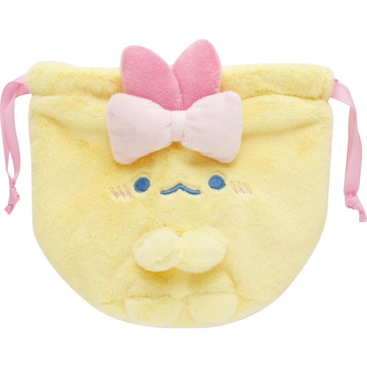 Sumikko Gurashi Ebiten Plush Drawstring Pouch Dreaming Tails San-X Japan 2025