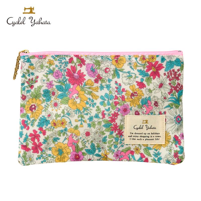 My Melody Flat Pouch Flower Pink Liberty Sanrio Japan 2025