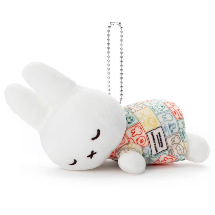 MIFFY & ANIMALS Plush Keychain Suyasuya Sleeping Friend Dick Bruna Japan