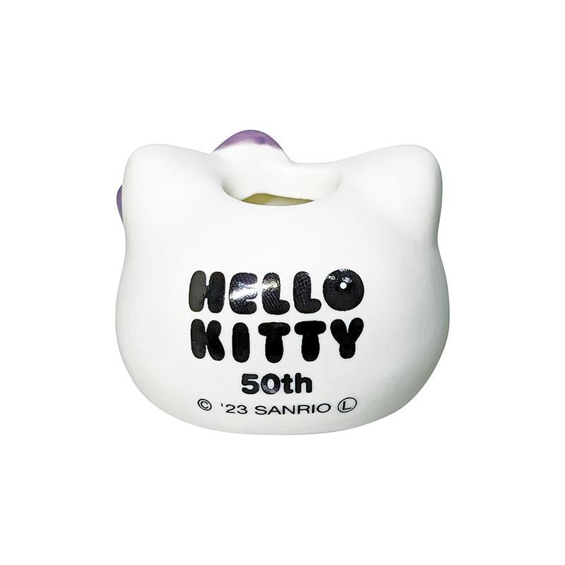 Hello Kitty 50th Anniversary Porcelain Pen Stand Purple Sanrio Japan 2024