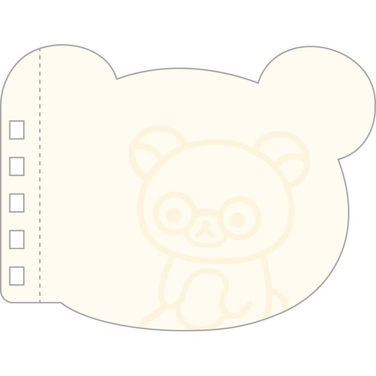 BASIC RILAKKUMA Favorite Things Ring Notebook Die-cut San-X Japan 2024