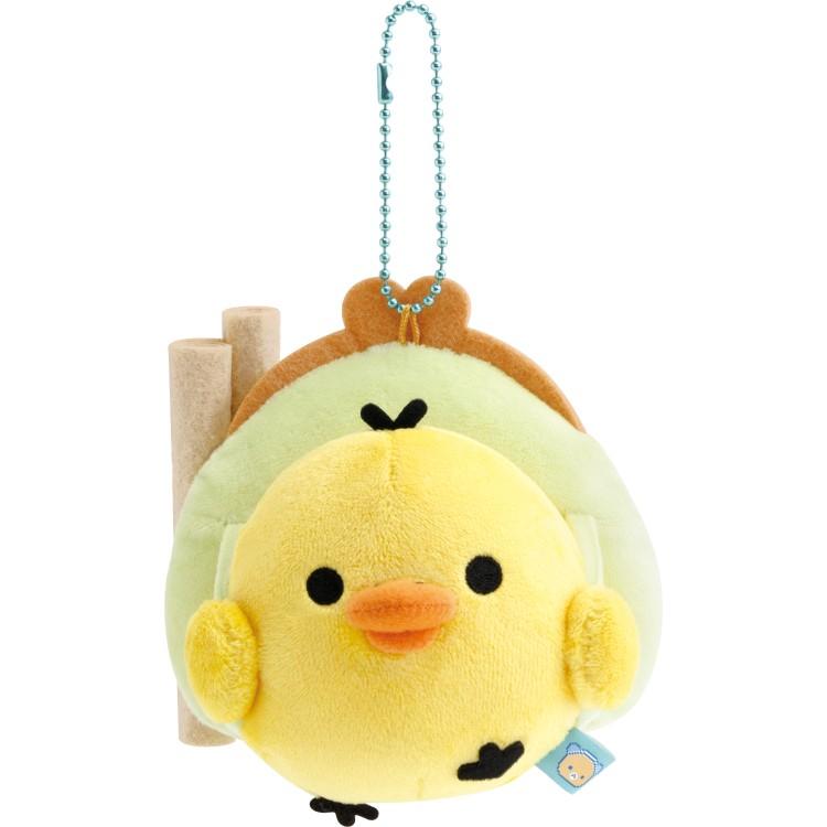 Kiiroitori Yellow Chick Plush Keychain Adventurer K Gaming Rilakkuma San-X Japan