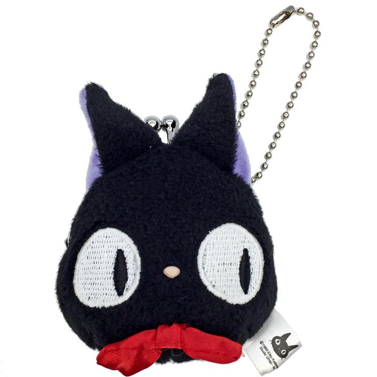 Kiki's Delivery Service Jiji mini Plush Clasp Pouch Studio Ghibli Japan