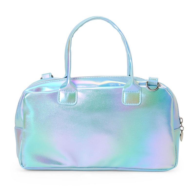 Sanrio grove collaboration foil-stamped charm pouch dan mirror charm tote bag