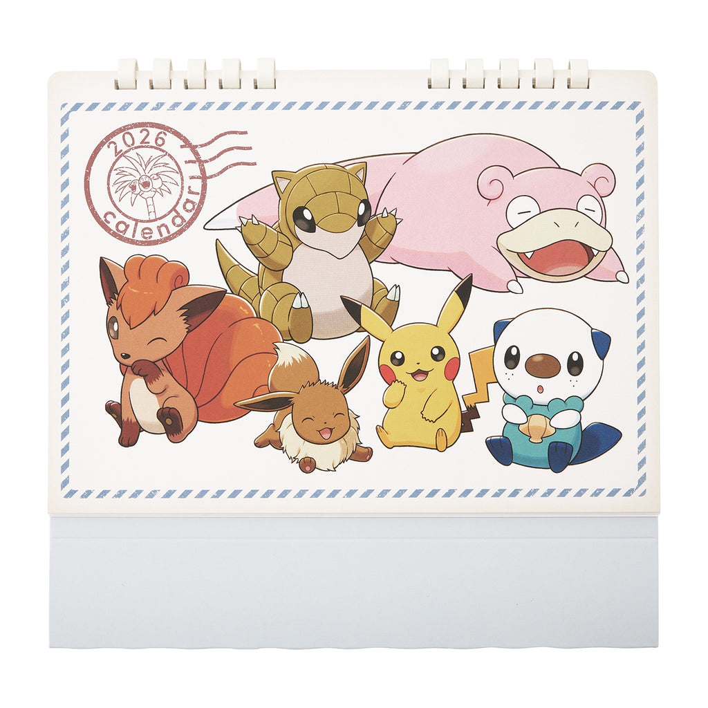 Calendar Desktop 2026 Pokemon Center Japan