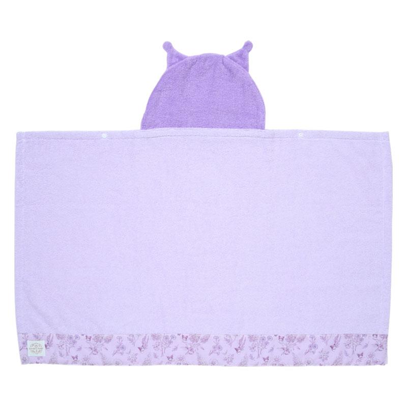 Kuromi Baby Bath Towel Poncho Sanrio Japan 2025