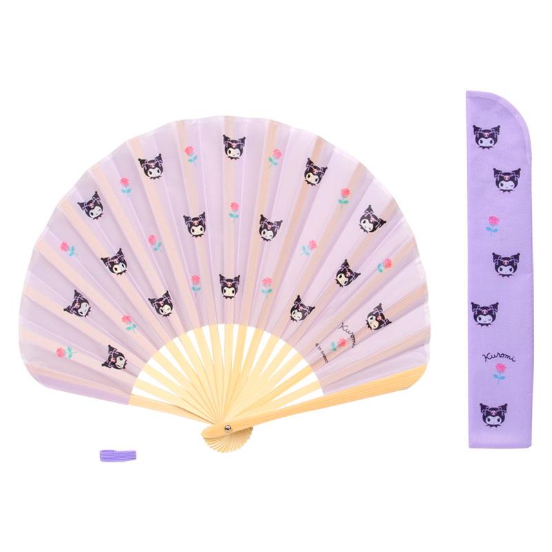 Kuromi Folding Hand Fan Sanrio Japan 2025