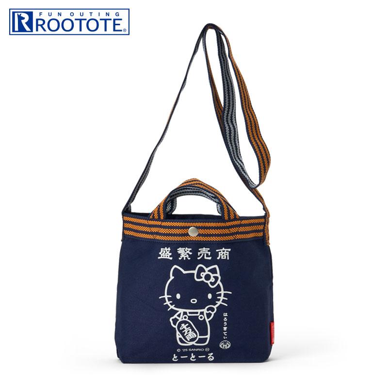 Hello Kitty ROOTOTE Apron-Style Shoulder Tote Bag Good Business Sanrio Japan