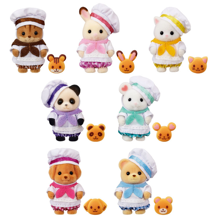 Sylvanian Families Lively Baby Bakery Pretend Play Doll Set EPOCH Japan 2024