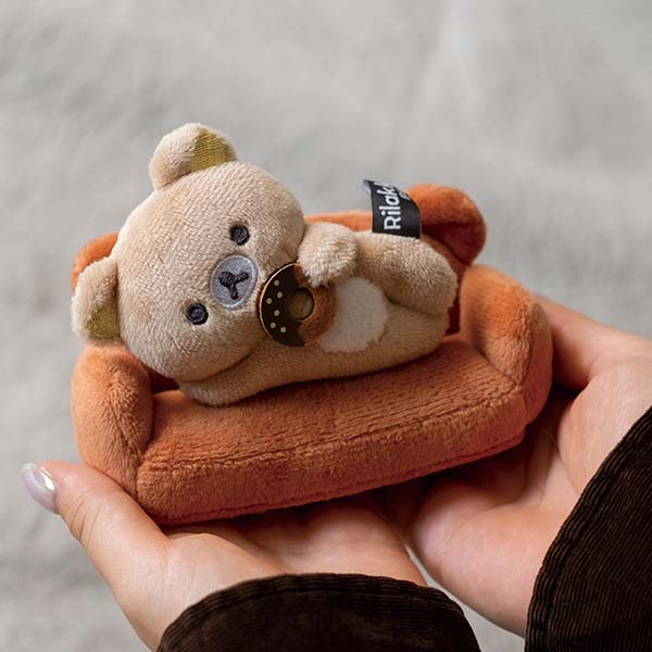 BASIC RILAKKUMA HOME CAFE mini Tenori Plush Doll Sofa San-X Japan 2023