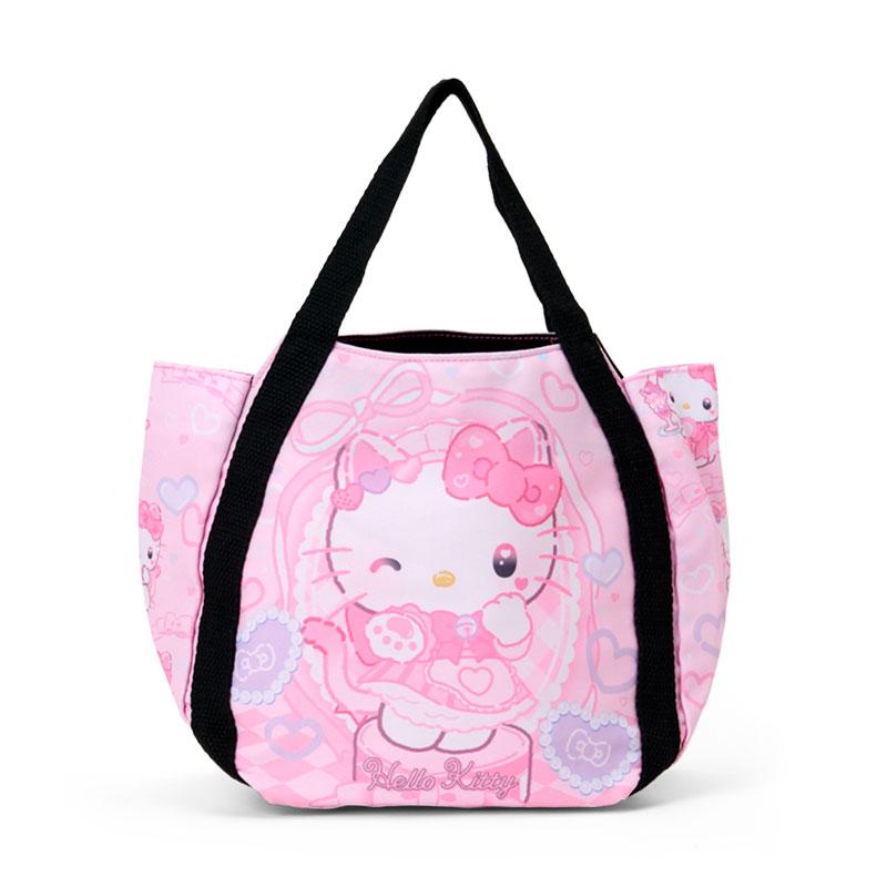 Hello Kitty Lunch Tote Bag Pink Sanrio Japan 2025