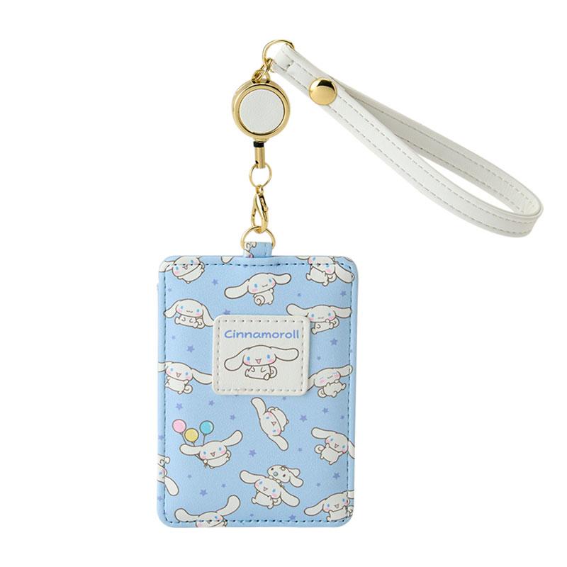 Cinnamoroll Pass Case with Reel Sanrio Japan