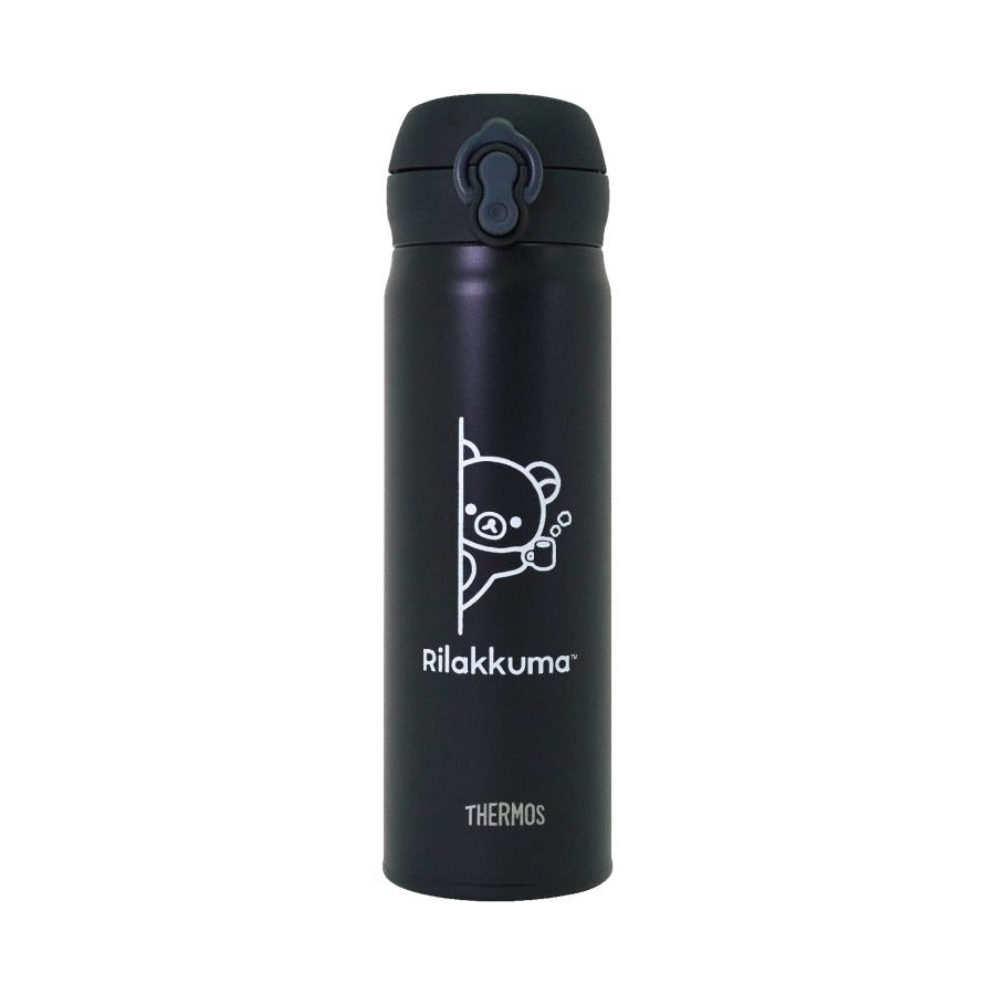 Rilakkuma Stainless Bottle 500ml Black San-X Japan 2025 Store Limit