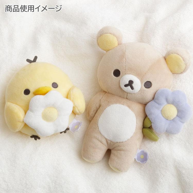Kiiroitori Yellow Chick Plush Doll BASIC RILAKKUMA Flower San-X Japan 2025