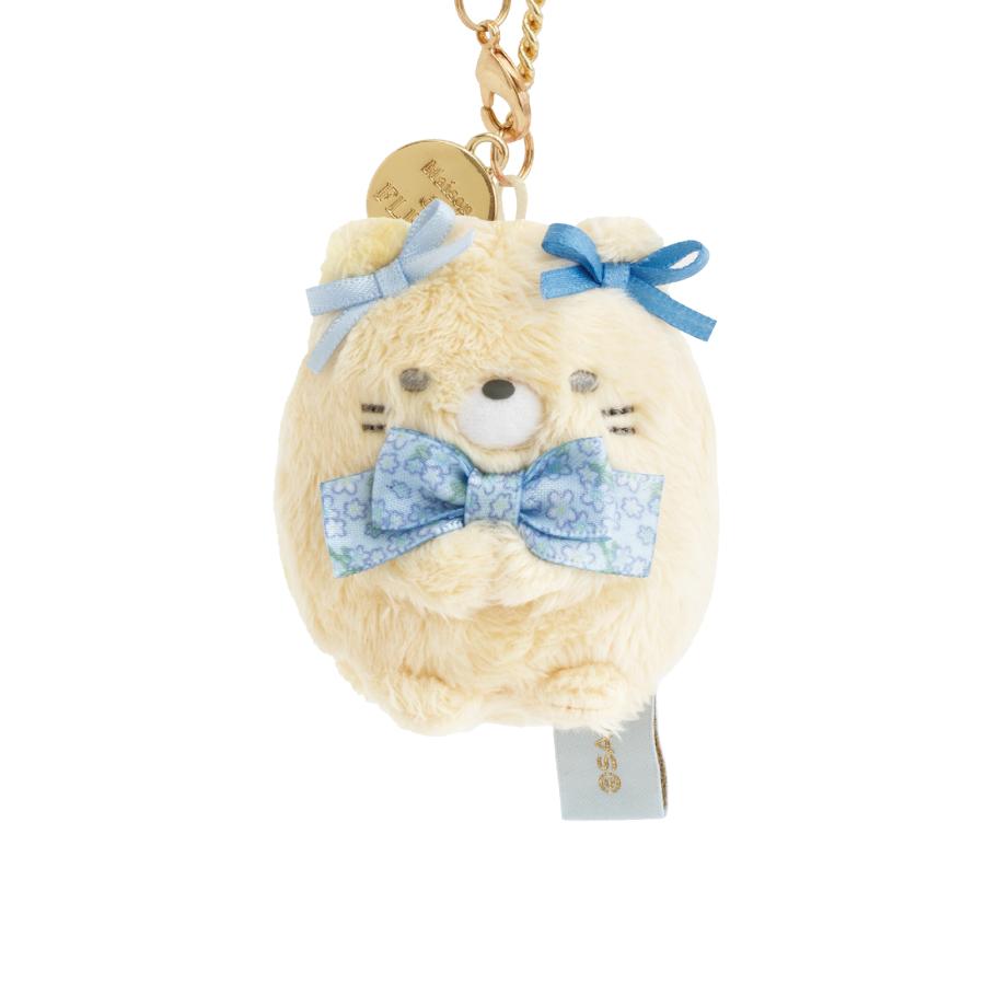 Sumikko Gurashi Neko Cat Keychain Bag Charm Maison de FLEUR San-X Japan 2025
