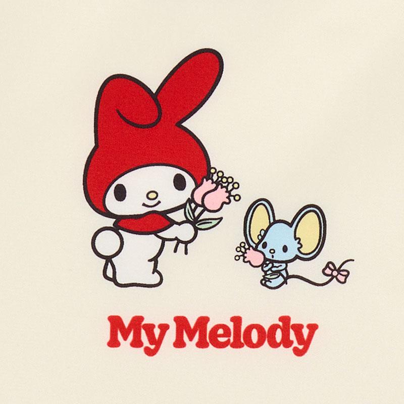 My Melody & Flat kun Drawstring Pouch Friends Sanrio Japan 2025