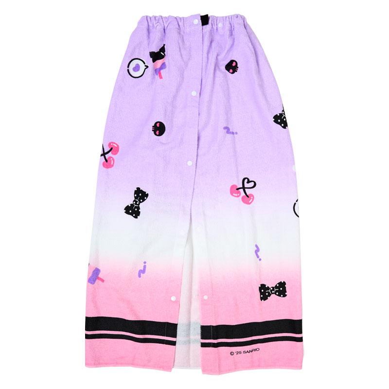 Kuromi Wrap Towel 100cm Sanrio Japan 2025