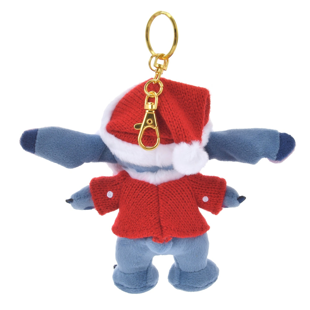 Stitch Plush Keychain Disney Store Japan Christmas 2024