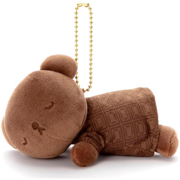 Boris Beer Plush Keychain Suyasuya Sleeping Friend Cacao Bruna Japan 2025