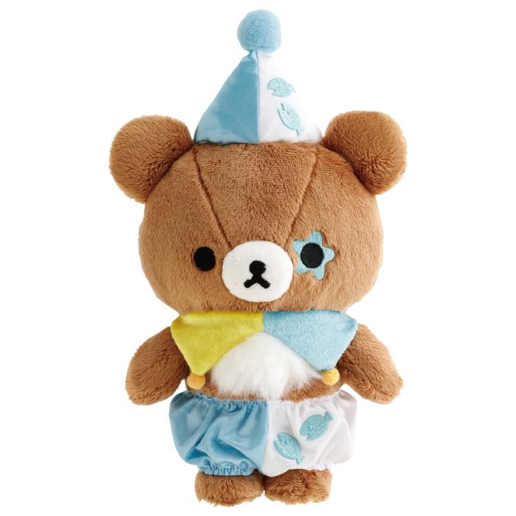 Chairoikoguma Plush Doll Rilakkuma Circus San-X Japan 2024