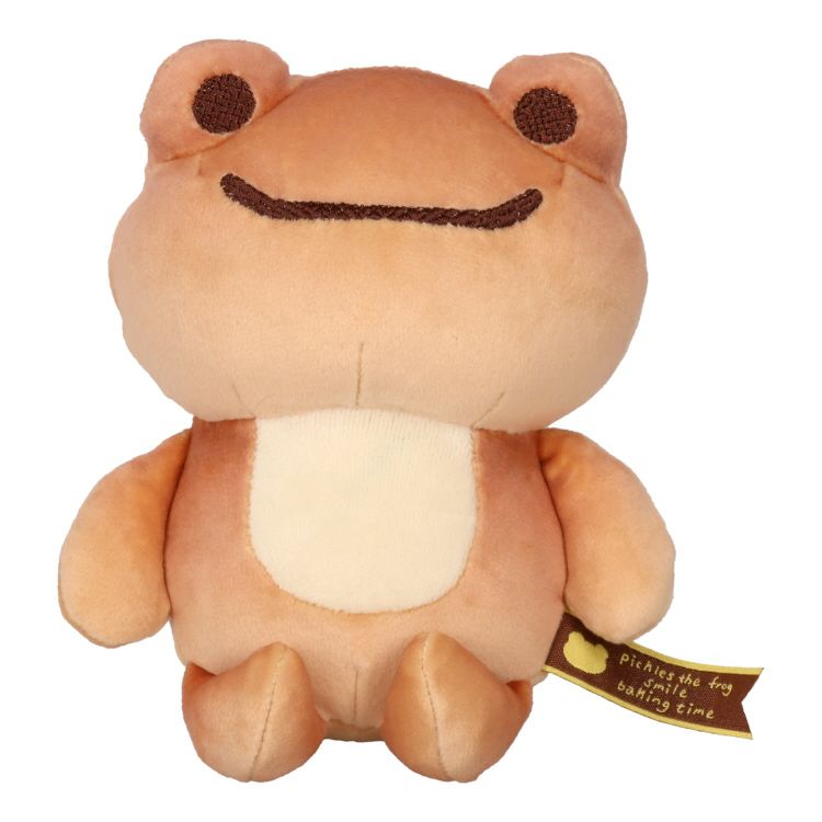 Pickles the Frog Plush Doll S Mochi Bread Smile Baking Japan 2024