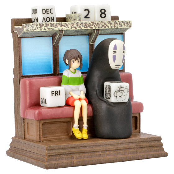 Spirited Away No Face Kaonashi Perpetual Figure Calendar Studio Ghibli Japan