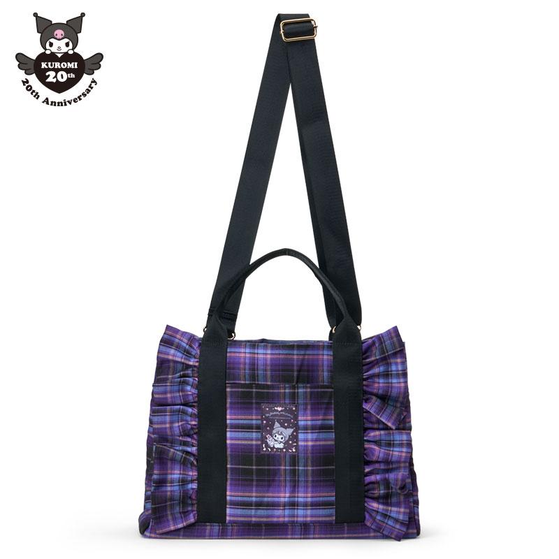 Kuromi Frill Tote Bag Shoulder Sanrio Japan 2025
