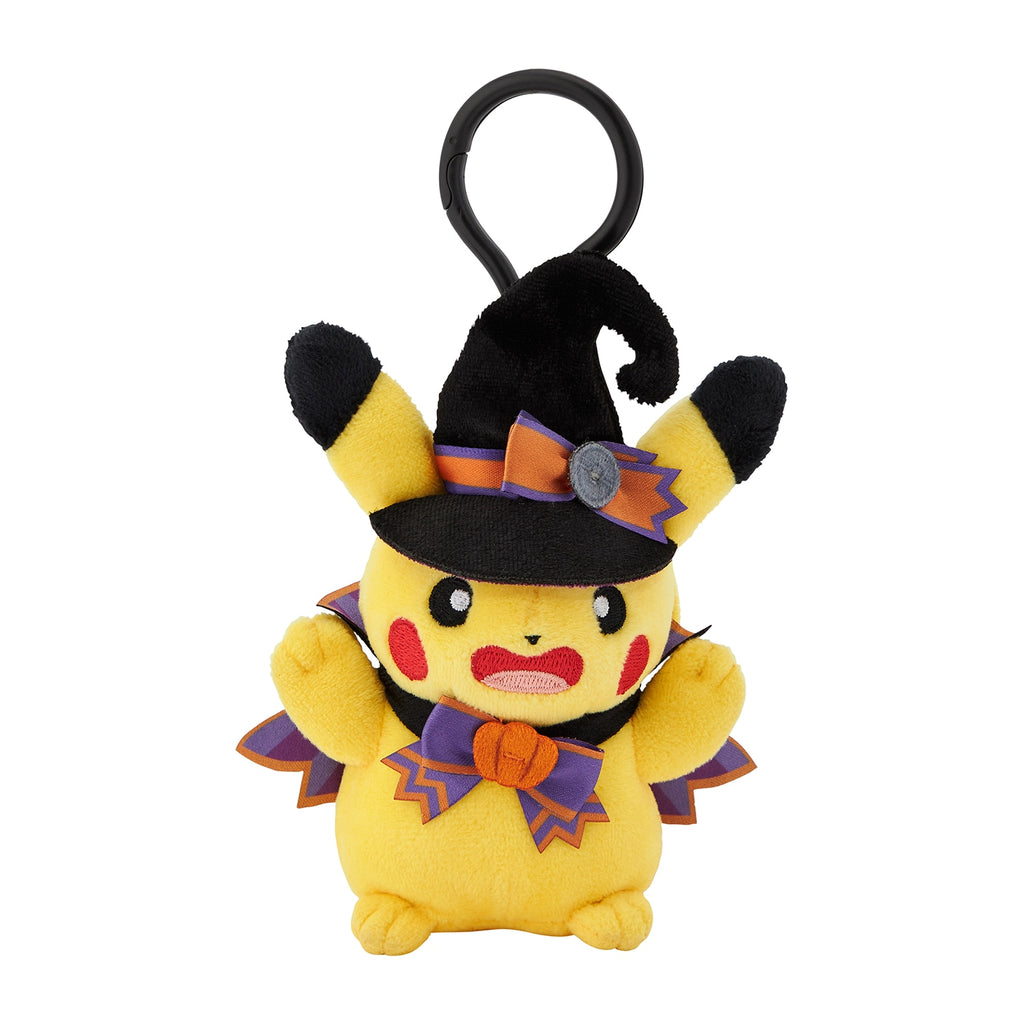 Pikachu Plush Keychain Trick or trick Pokemon Center Halloween 2024 Japan