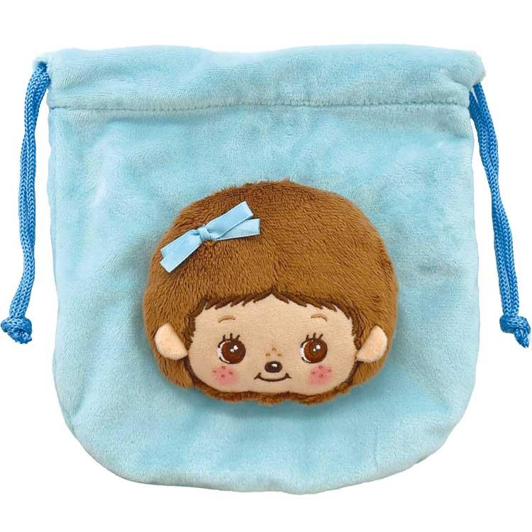 Monchhichi Plush Mascot Drawstring Pouch Japan 2026 – VeryGoods.JP