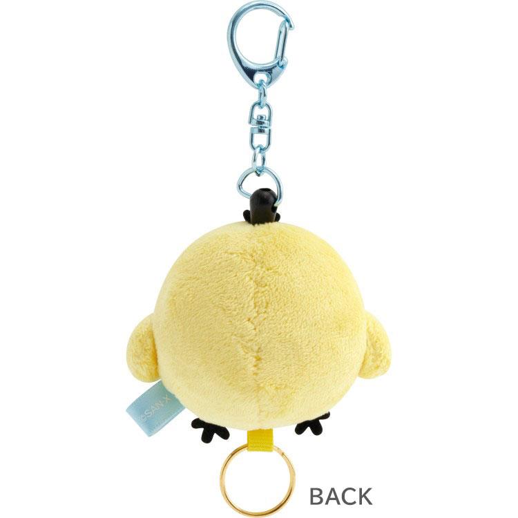 Kiiroitori Yellow Chick Reel Plush Keychain Key Holder San-X Japan Rilakkuma