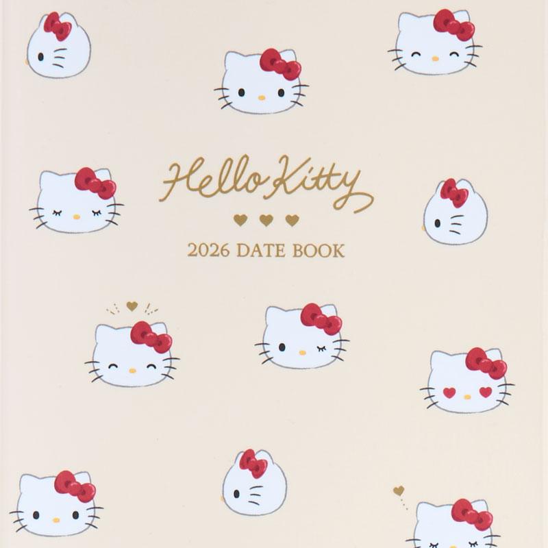 Hello Kitty 2026 Schedule Book B6 Monthly Datebook Sanrio Japan