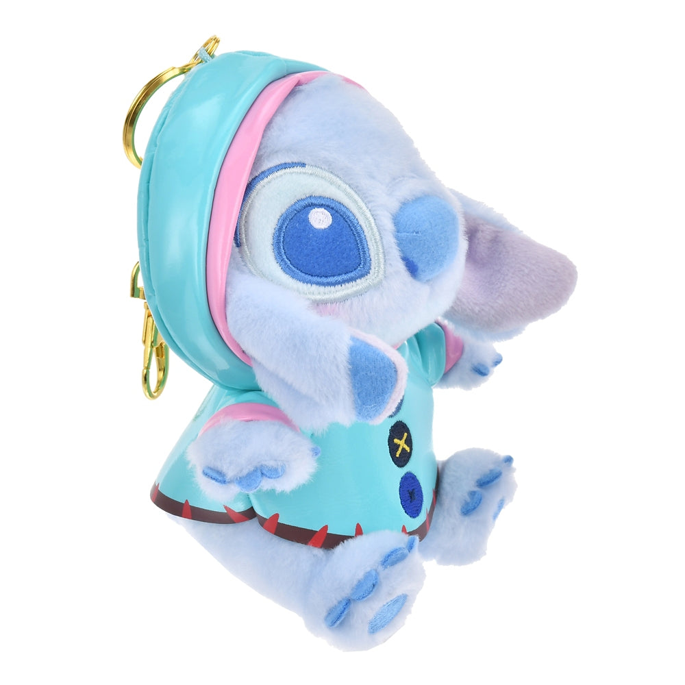 Stitch Plush Keychain Raincoat Disney Store Japan 2024