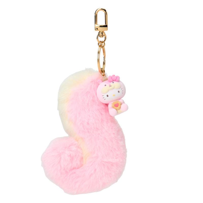 Hello Kitty Keychain Key Holder Tail Fluffy Squirrel Sanrio Japan 2025