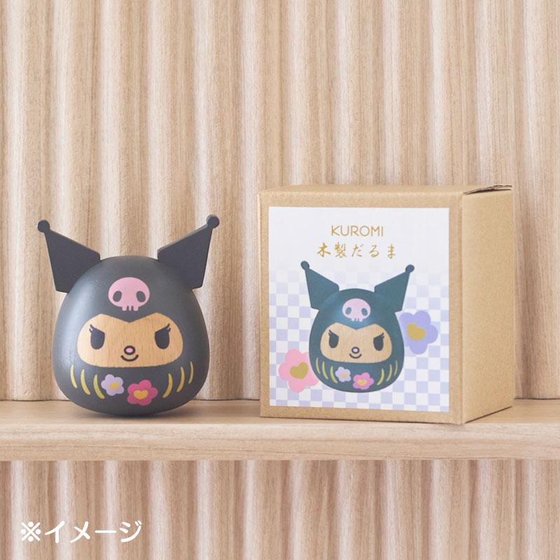 Kuromi Wood Daruma Sanrio Japan 2025