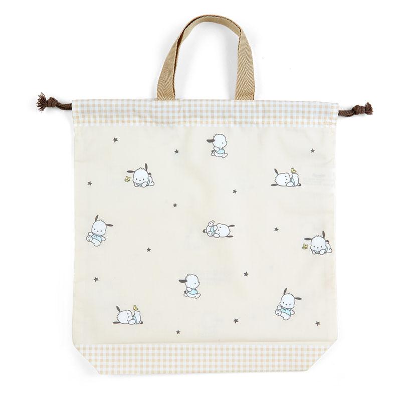 Pochacco Drawstring Pouch with Handle Sanrio Japan 2023