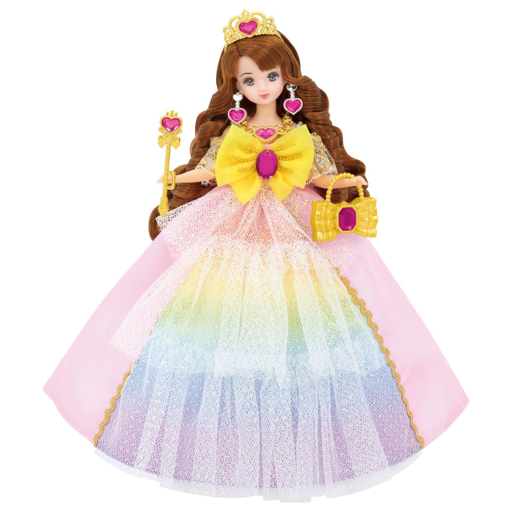 Costume for Licca chan Doll Princess Rainbow Fantasia Dress Takara Tomy Japan