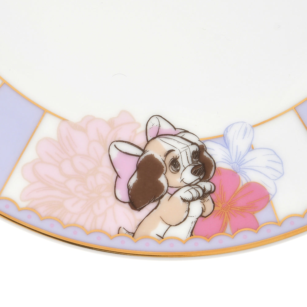 Lady and the Tramp Plate Set Spring Afternoon Tea Noritake Disney Store Japan