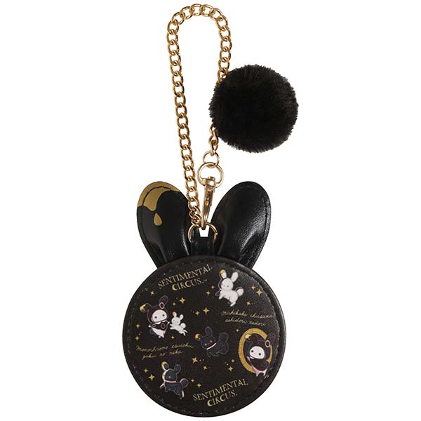 Sentimental Circus Mirror Keychain Bag Charm Rabbit New Moon Museum San-X Japan